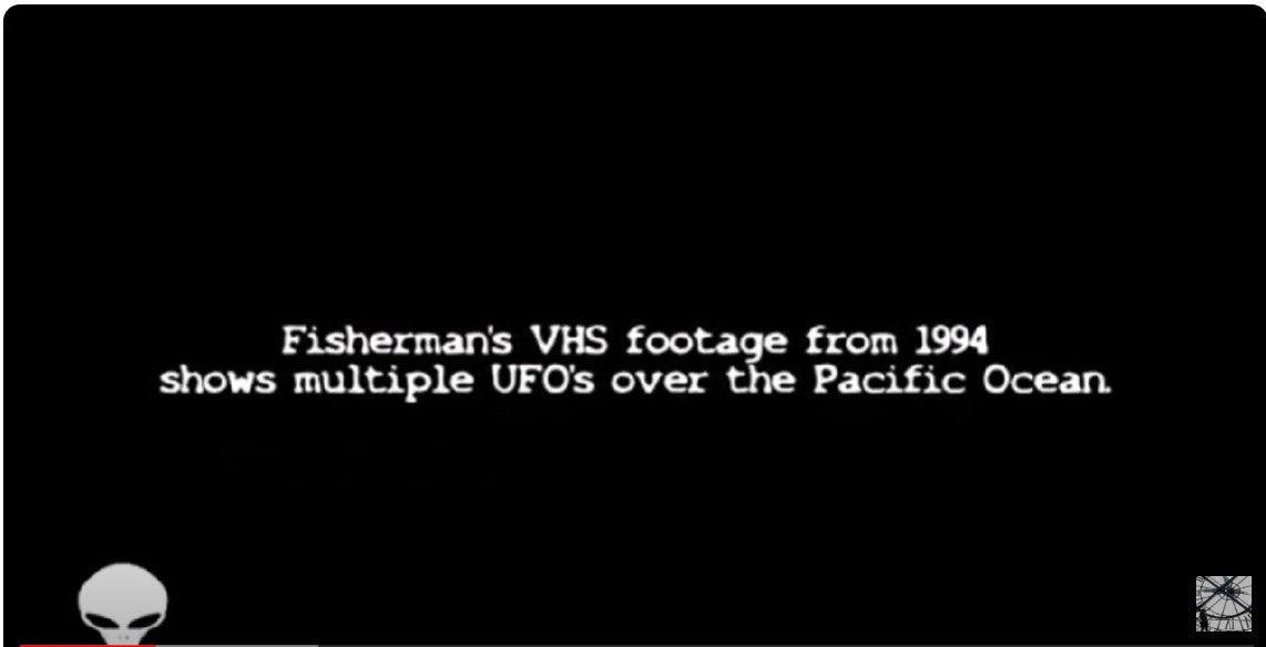 Fishermen encounter fleet of UFO’s over the Pacific Ocean in 1994. - ESTEEMSO.COM