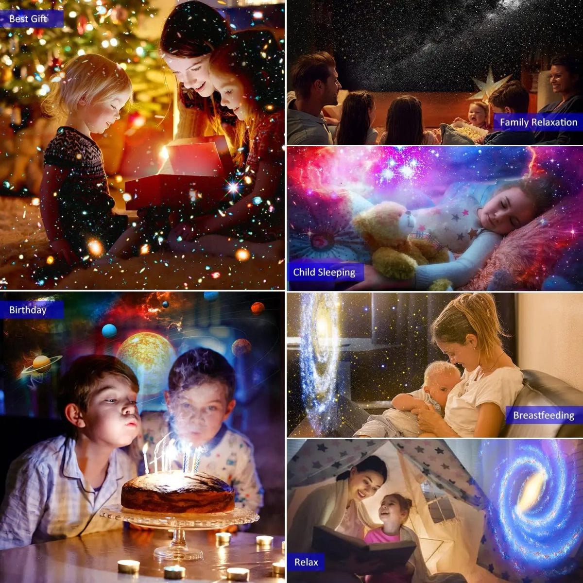 12 in 1 Star Projector Night Light 4K HD Planetarium Projector for Kids - ESTEEMSO.COM