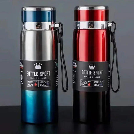 1L Stainless Steel Thermal Water Bottle – Hot & Cold Vacuum Flask - ESTEEMSO.COM