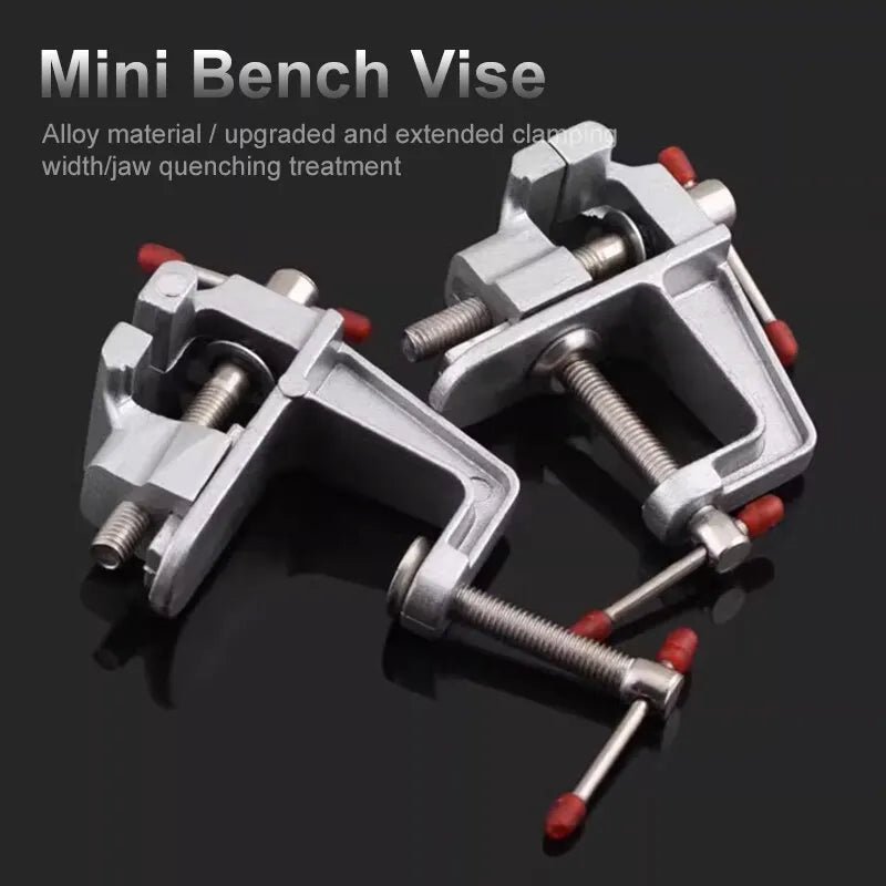 35MM Aluminium Alloy Table Bench Clamp Vise Multi - functional - ESTEEMSO.COM