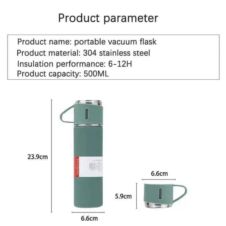 500ml 304 Stainless Steel – Vacuum Insulated Wide - ESTEEMSO.COM