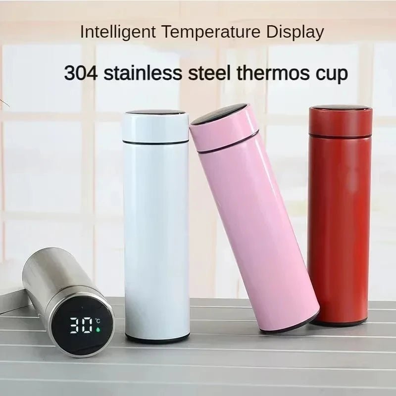 500ML Thermos Bottle Smart Cup Temperature Display Insulated Intelligent Coffee Cup - ESTEEMSO.COM