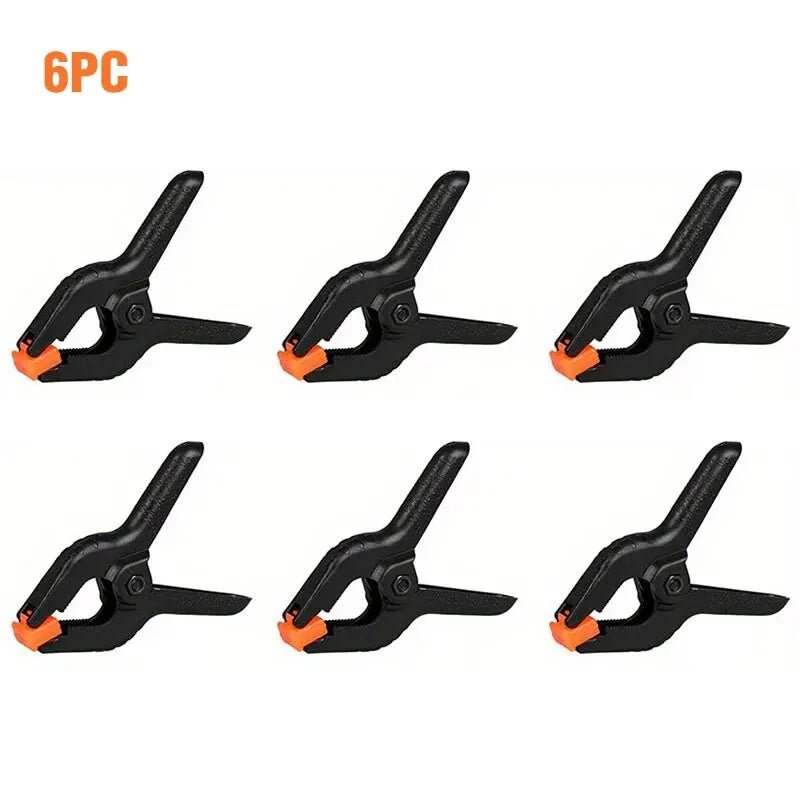 6pcs 3 - Inch Spring Clamps - Heavy Duty Plastic Clips for Background - ESTEEMSO.COM