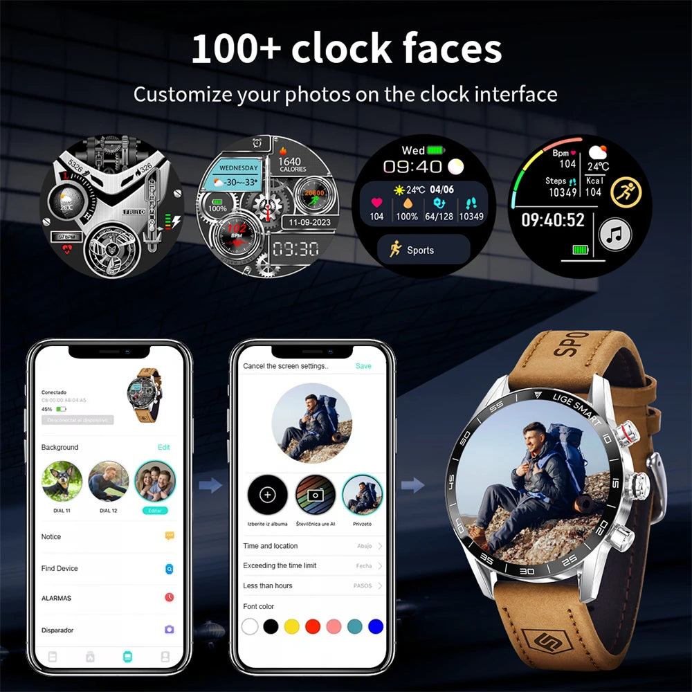 Bluetooth call smartwatch