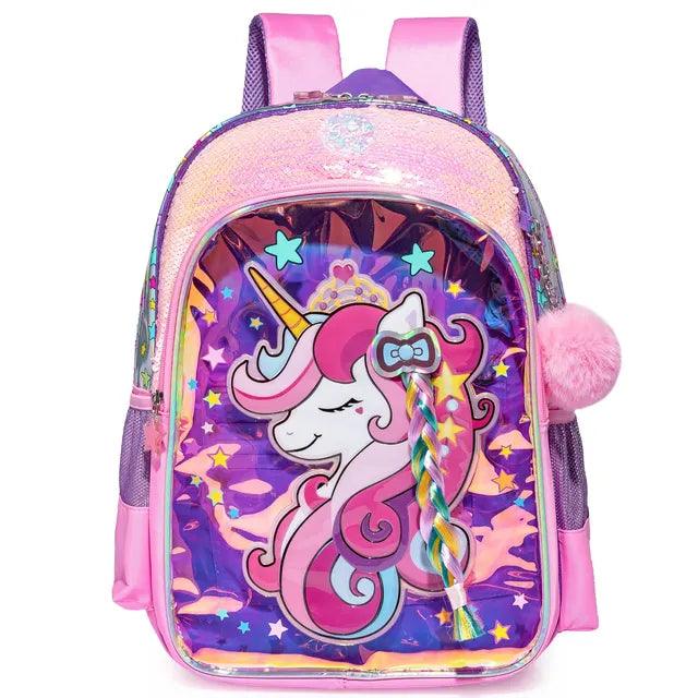 Kinder Rucksack für Gilrs Schul rucksäcke mit Brotdose für Grundschule Kindergarten Student niedlichen rosa Bücher tasche für Mädchen 