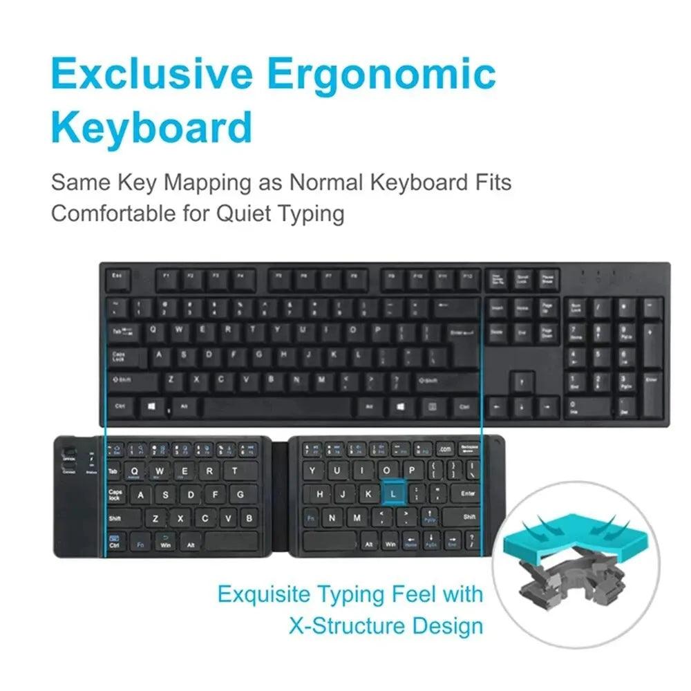 Folding Bluetooth Keyboard