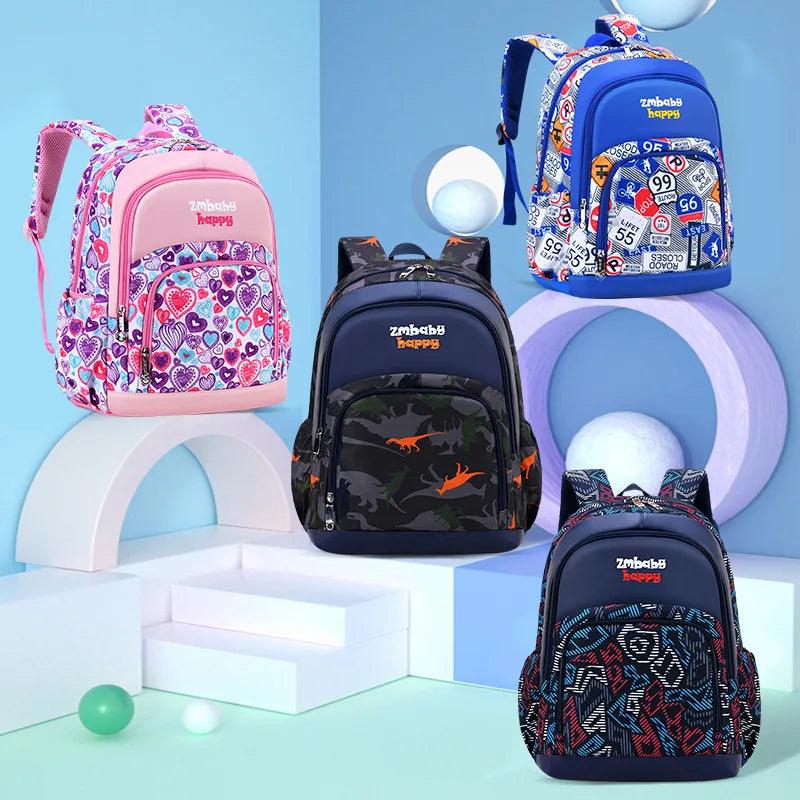 Wasserdichte Kinder Schultaschen Jungen Mädchen Grundschule Rucksack Kinder Orthopädische Schulrucksack Schultaschen - ESTEEMSO.COM