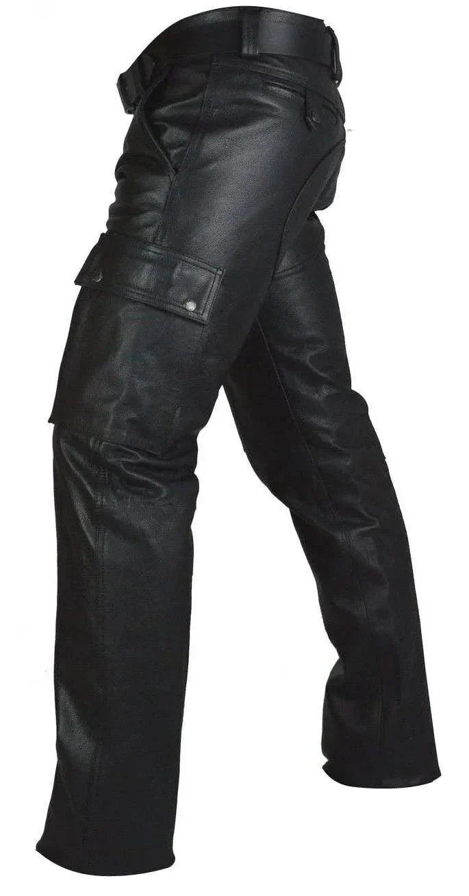 Herren Hosen Punk Retro schlanke 