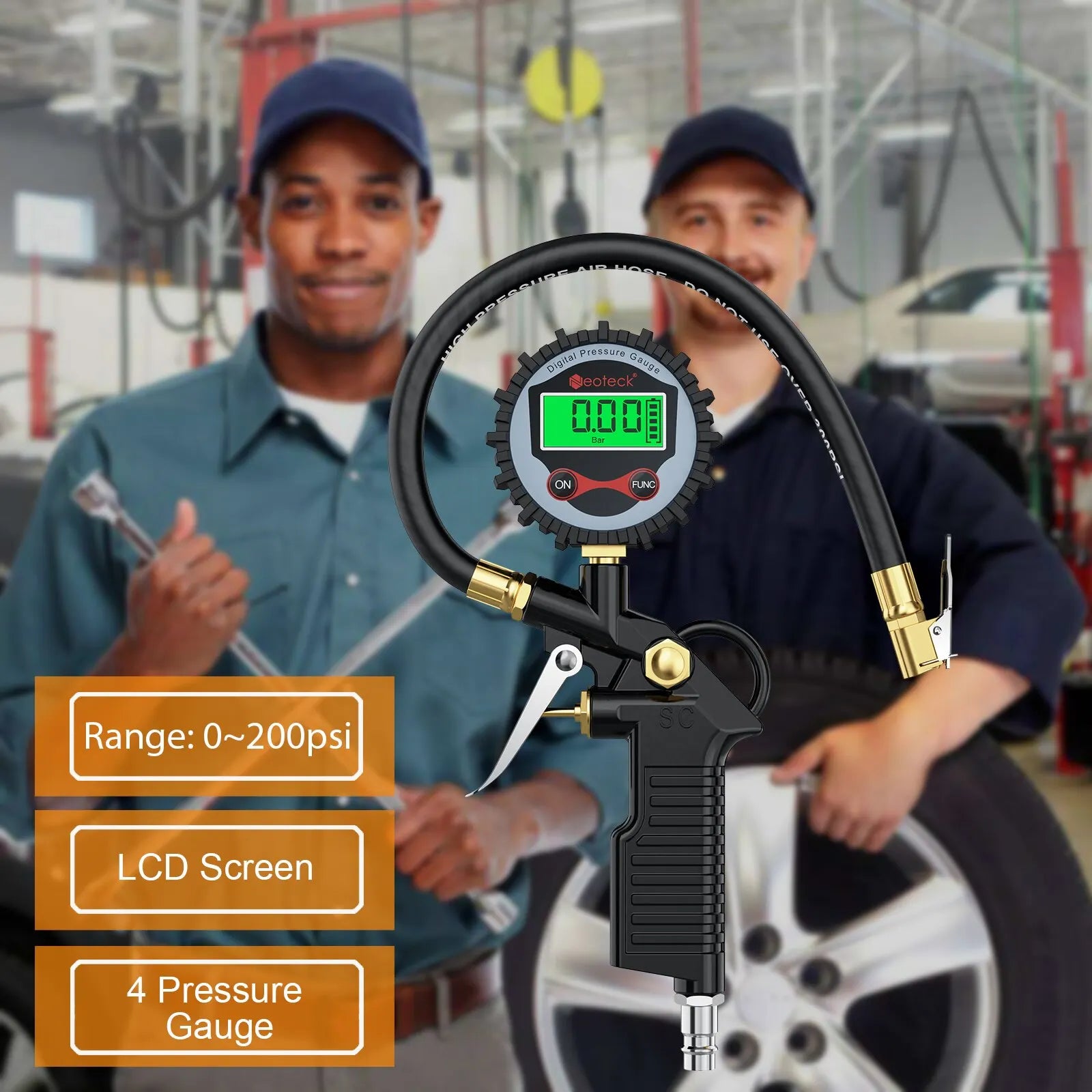 LCD Display
PSI Measurement