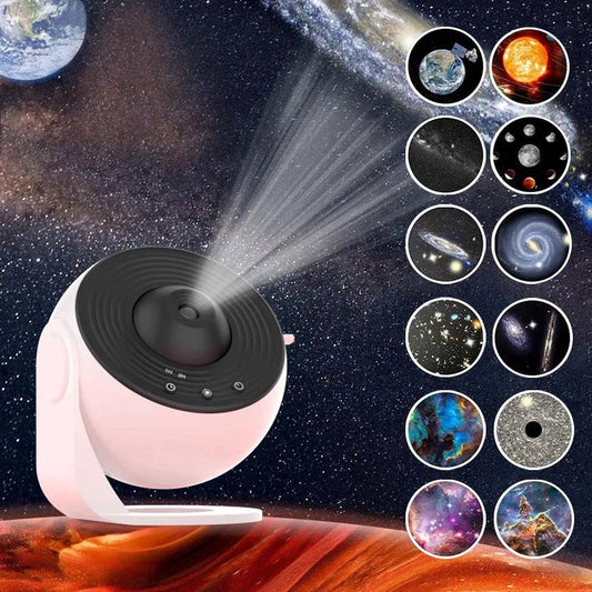 LED Galaxy Projector Starry Sky Night Light 