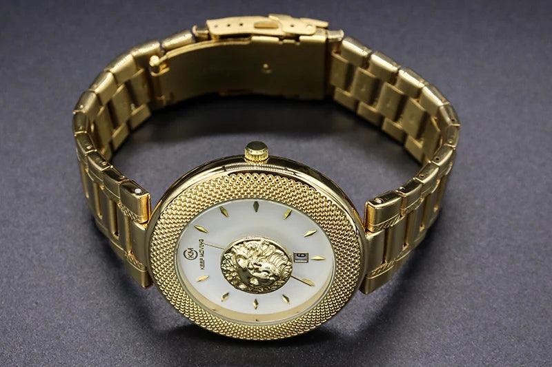 Lion Pattern Women's Quartz Watch