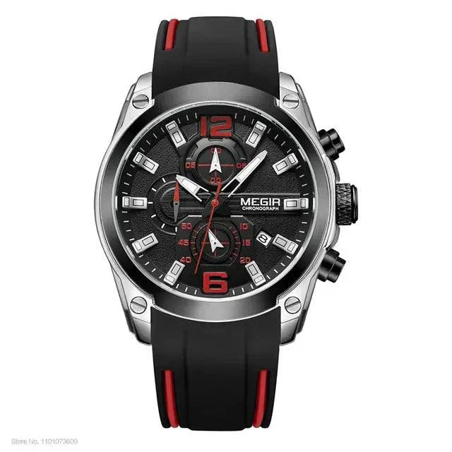 Mens Chronograph Quartz Sport Watch