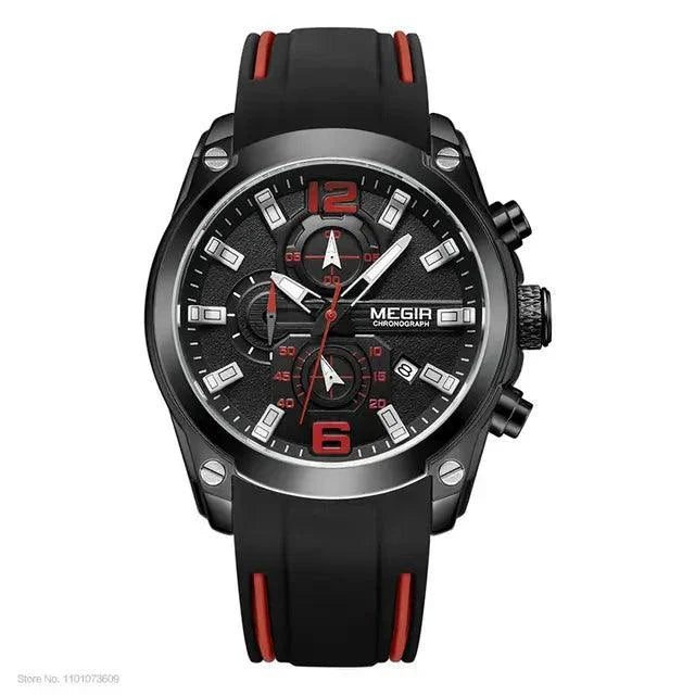 Mens Chronograph Quartz Sport Watch