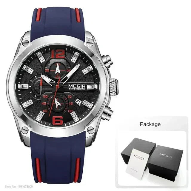 Mens Chronograph Quartz Sport Watch