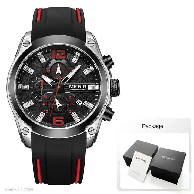 Mens Chronograph Quartz Sport Watch