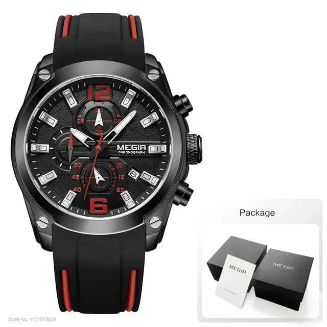 Mens Chronograph Quartz Sport Watch