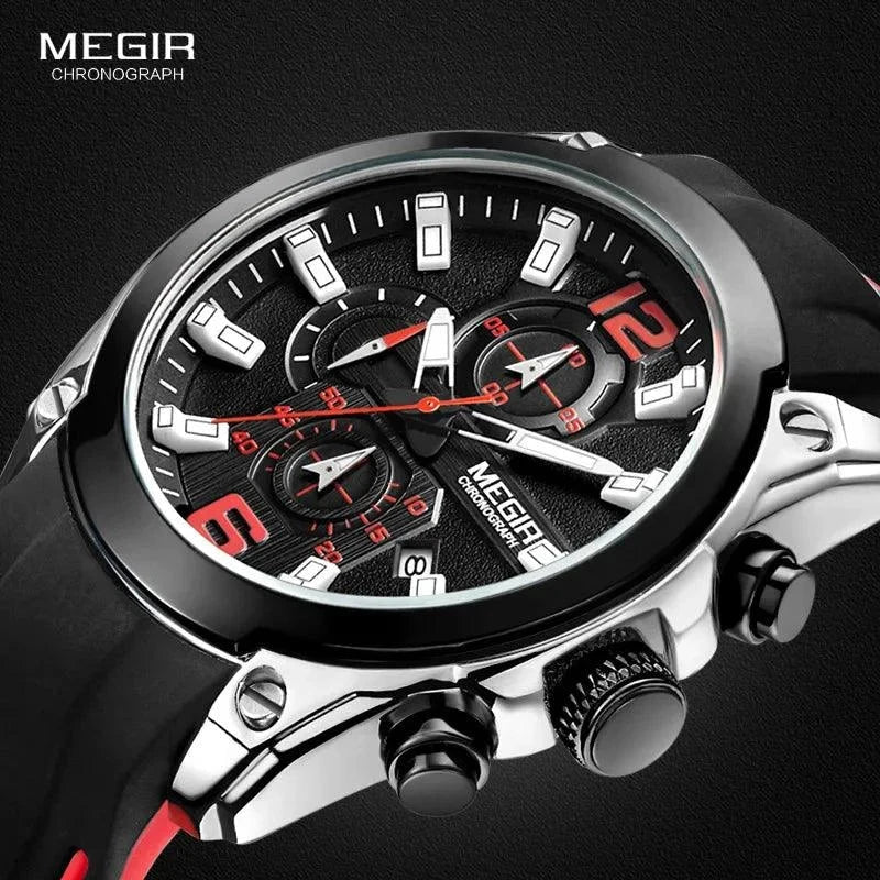 Mens Chronograph Quartz Sport Watch