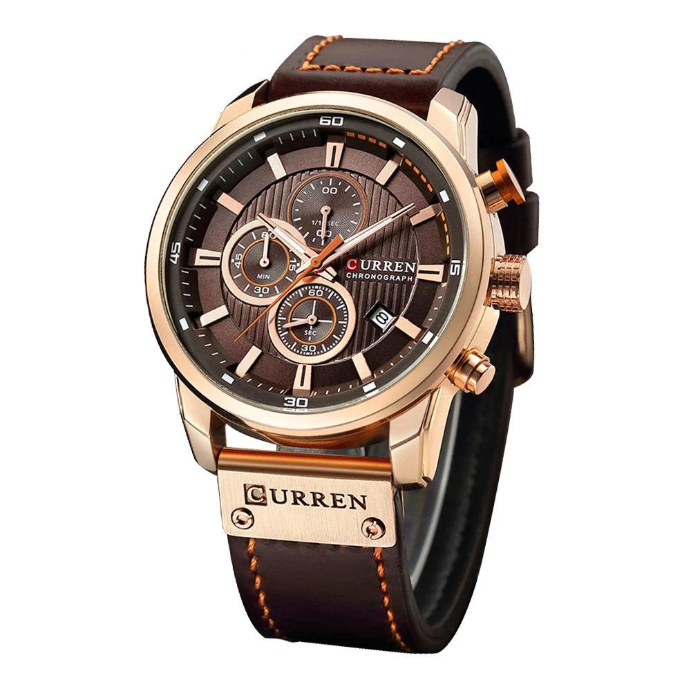 Men's Luxury Quartz Chronograph Watch 