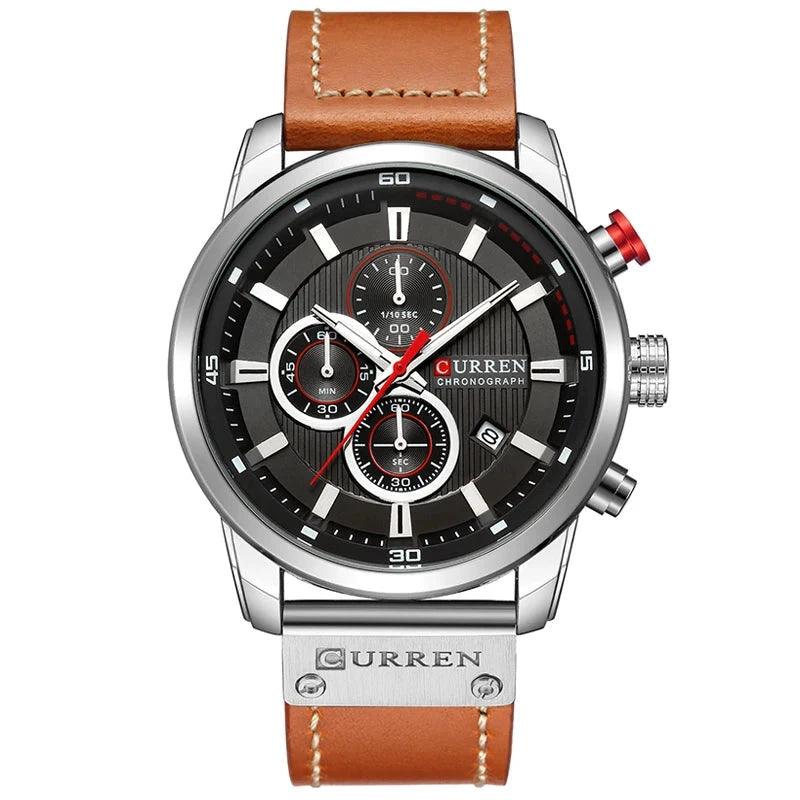 Men's Luxury Quartz Chronograph Watch 