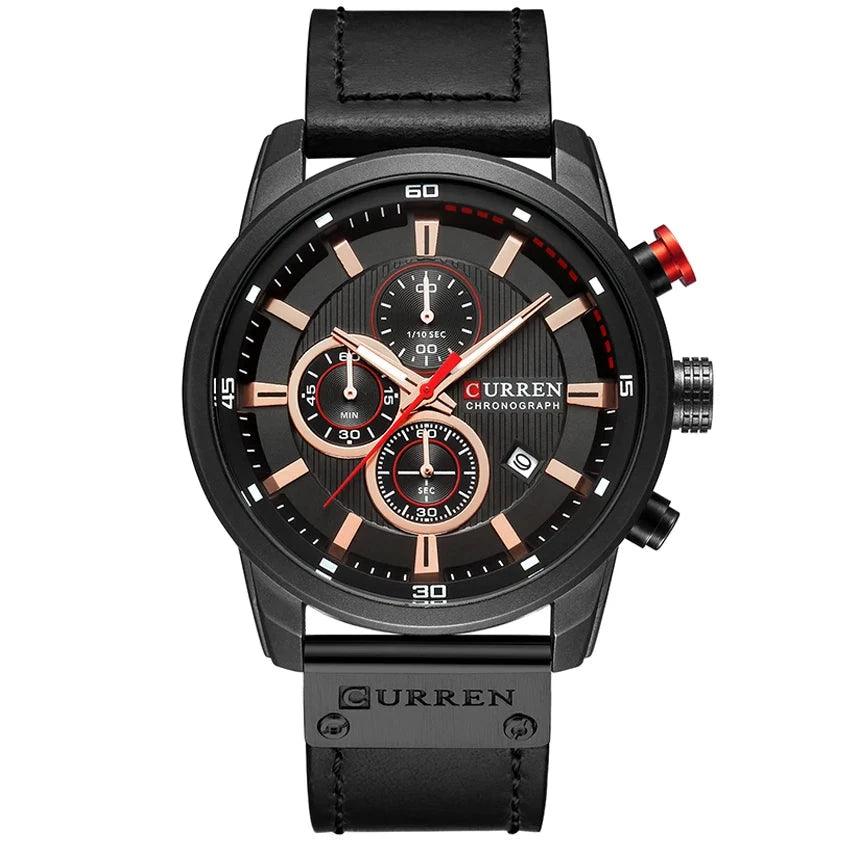 Men's Luxury Quartz Chronograph Watch 