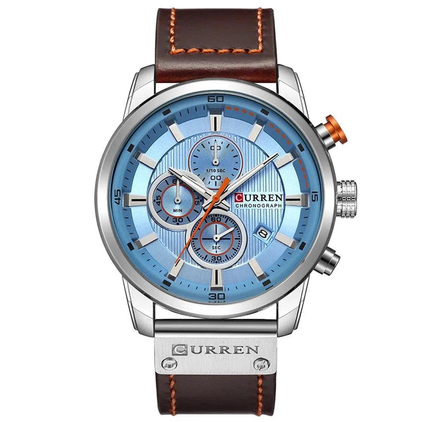 Men's Luxury Quartz Chronograph Watch 