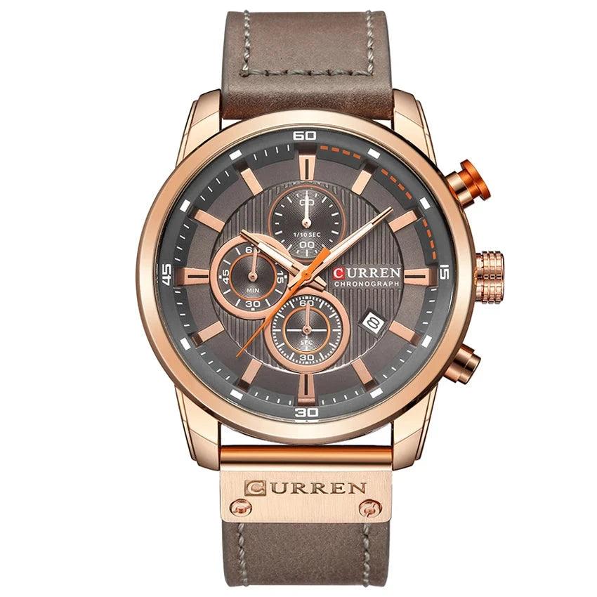 Men's Luxury Quartz Chronograph Watch 