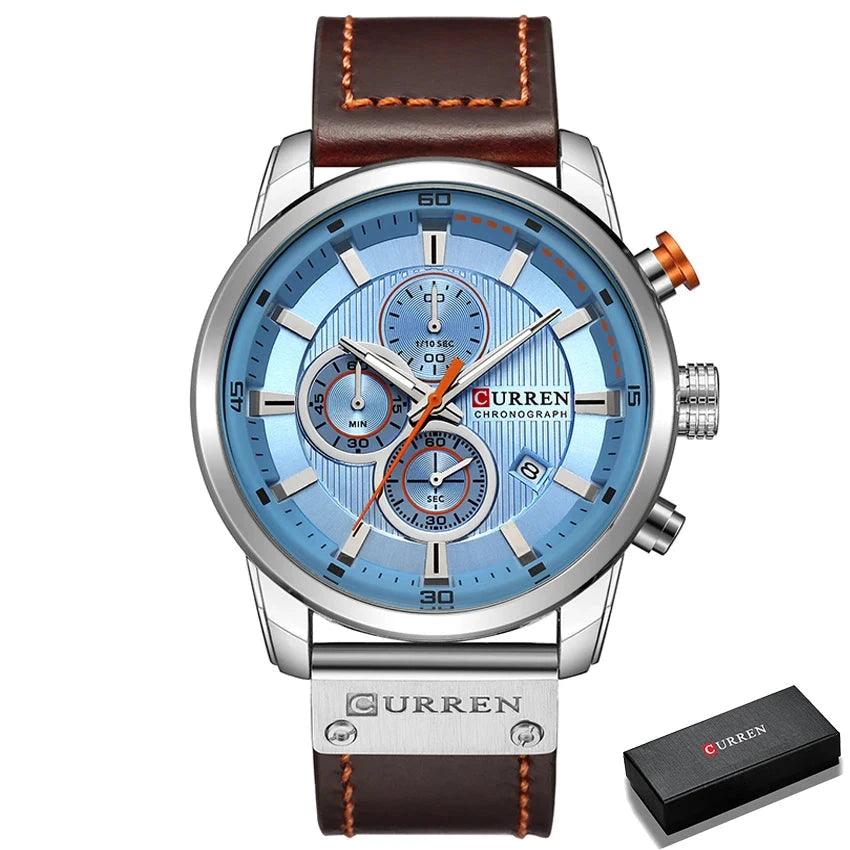 Men's Luxury Quartz Chronograph Watch 