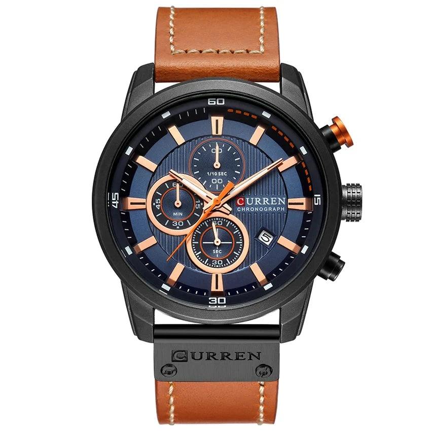 Men's Luxury Quartz Chronograph Watch 