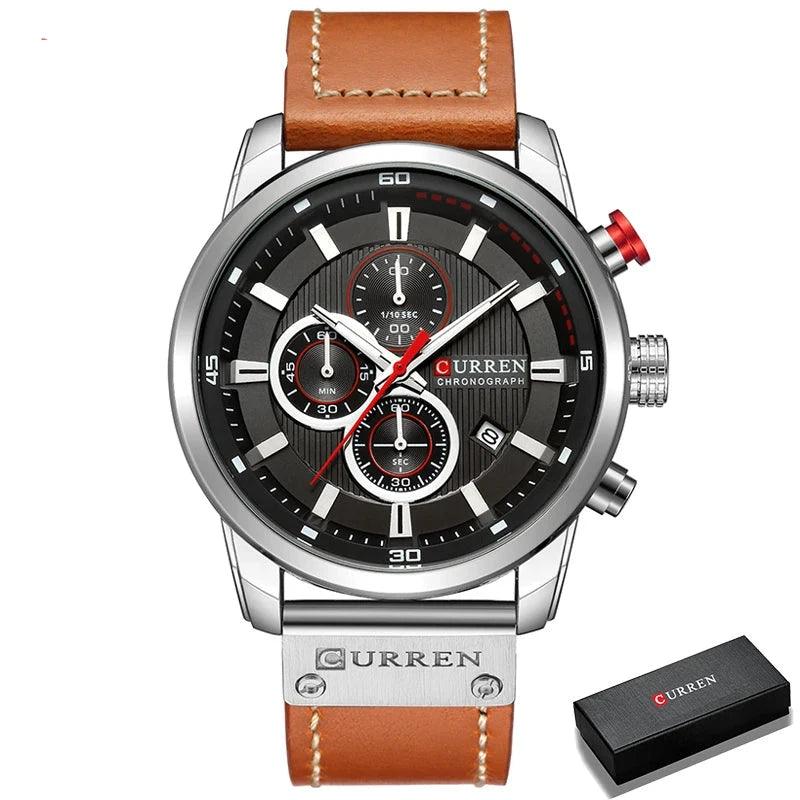 Men's Luxury Quartz Chronograph Watch 