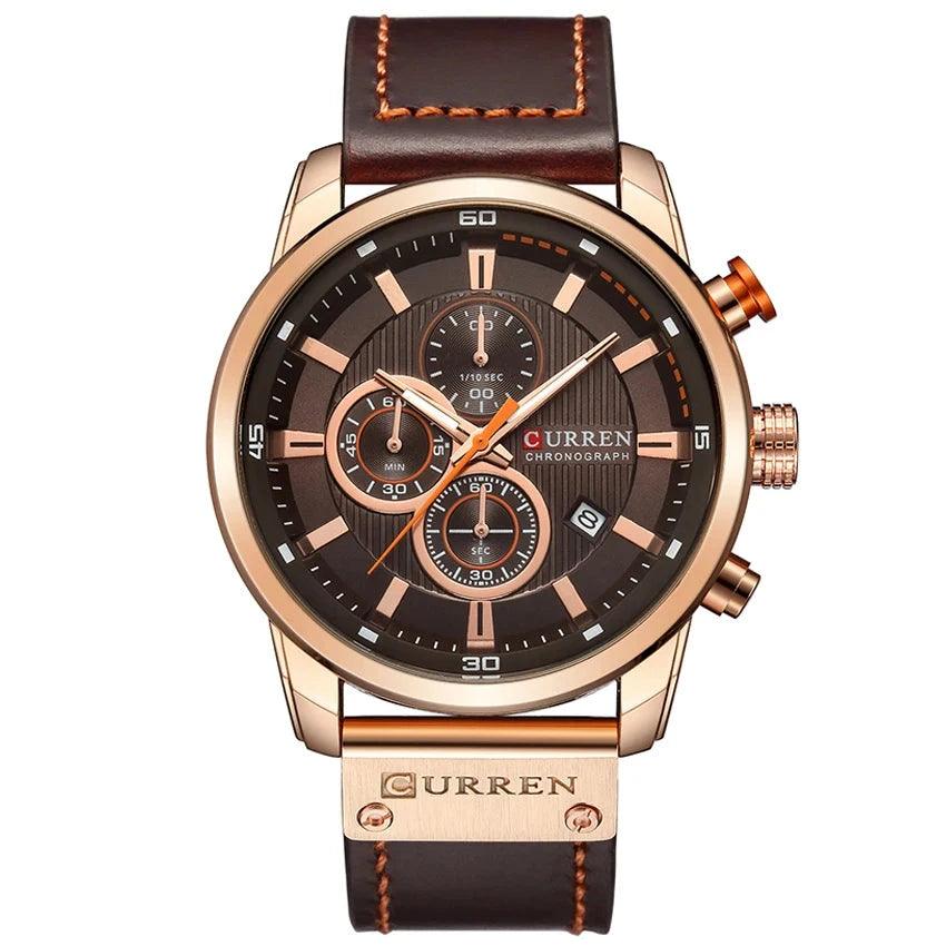 Men's Luxury Quartz Chronograph Watch 