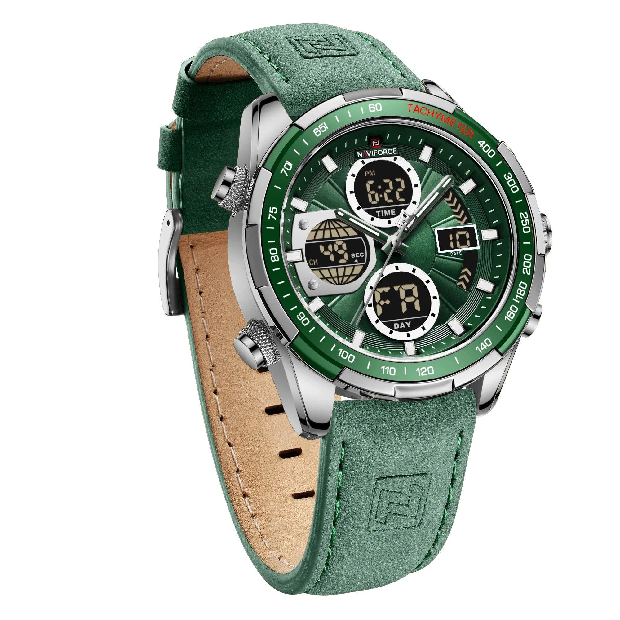 Men's Military Quartz Chronograph Watch 