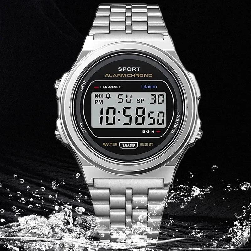 Men's Waterproof Digital Sports Watch