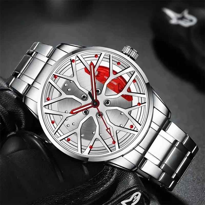 Mens Car Wheel Watches