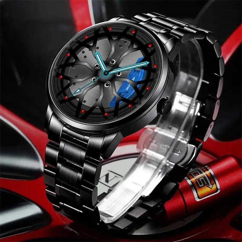 Mens Car Wheel Watches