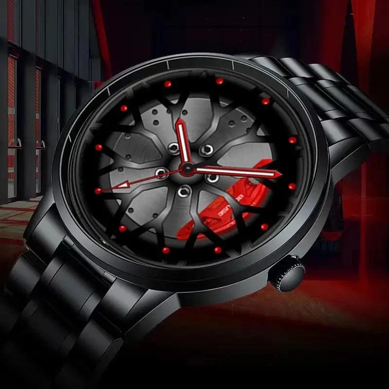 Mens Car Wheel Watches