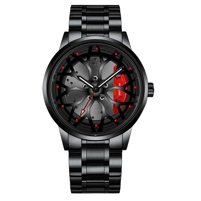 Mens Car Wheel Watches