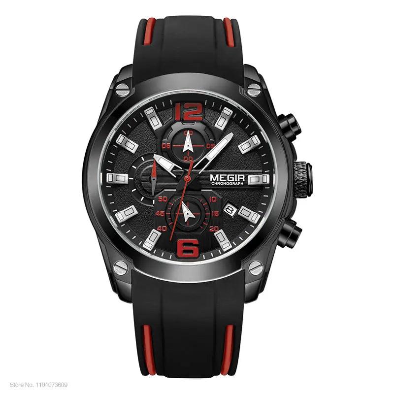 Mens Chronograph Quartz Sport Watch