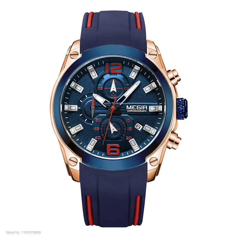 Mens Chronograph Quartz Sport Watch