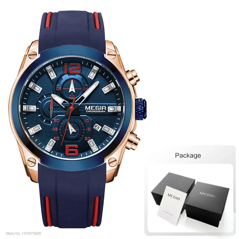 Mens Chronograph Quartz Sport Watch