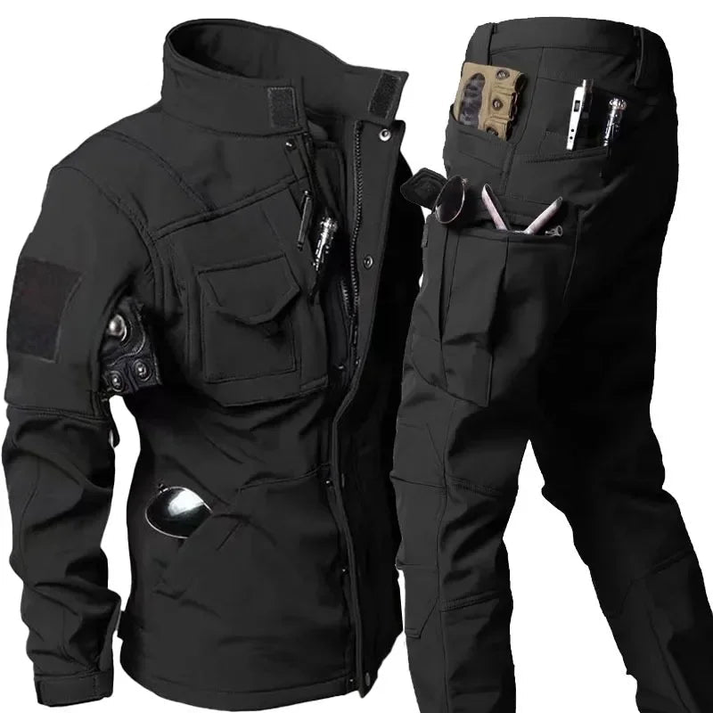 Military Fleece Warm Sets for Men