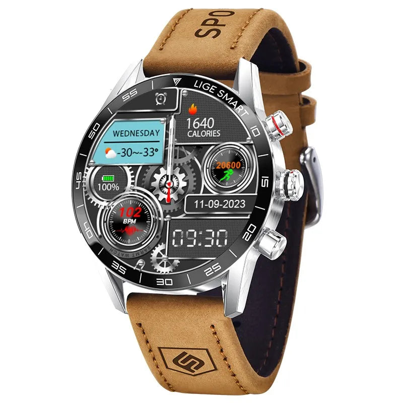 Military GPS Smart Watch for Men