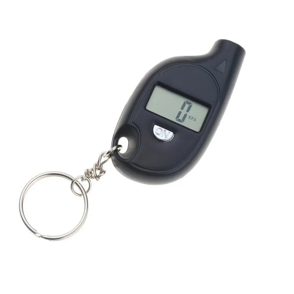 Mini Digital Keychain Tire Pressure Gauge 