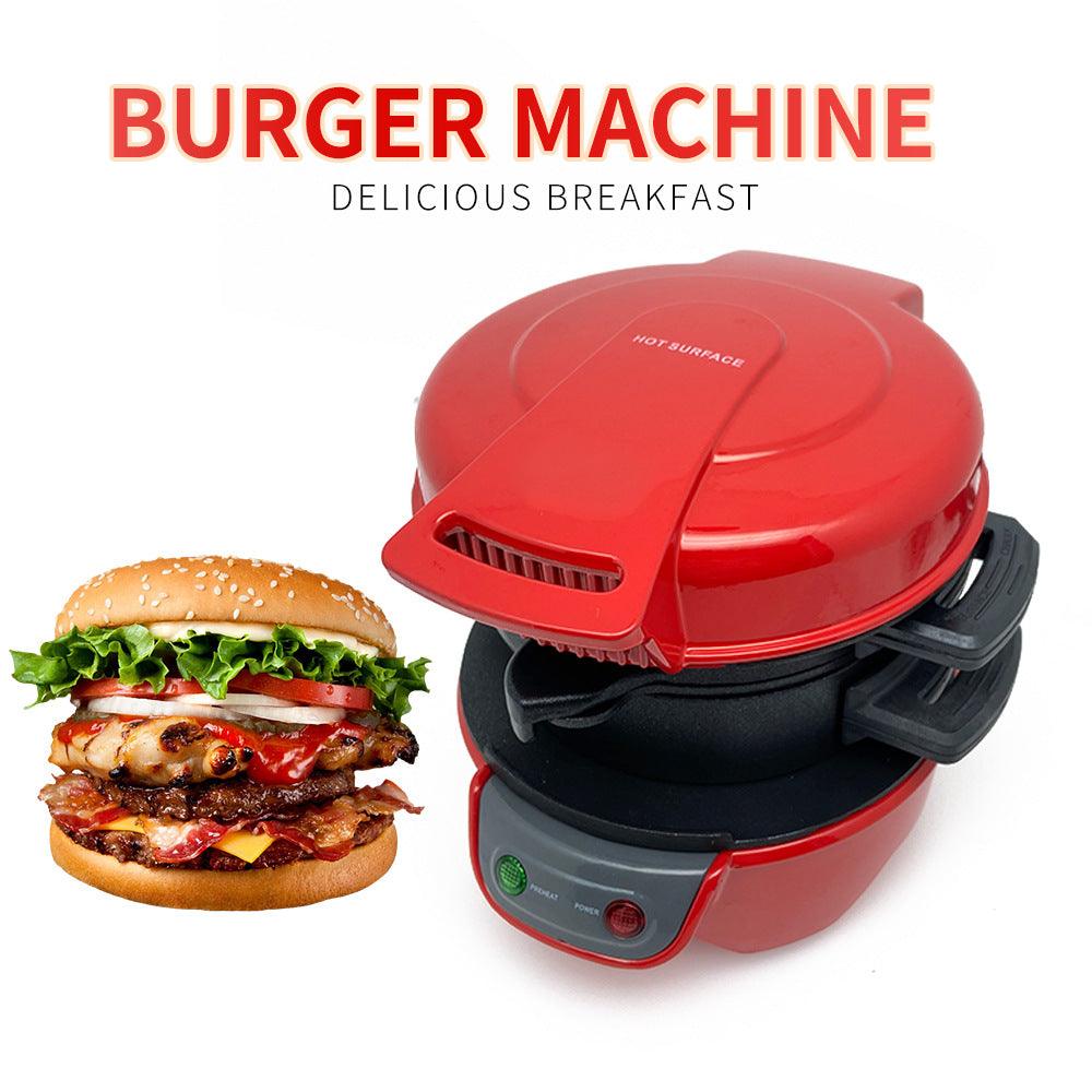 Elektrischer Hamburger Grill Dual Breakfast Sandwich Maker elektrischer Grill Toaster Burger Maker