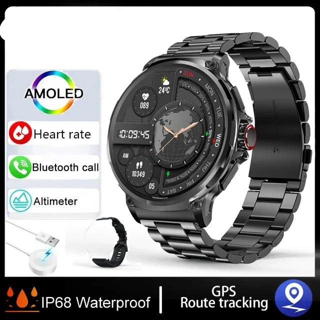 Ultra HD Smartwatch: GPS-Tracking