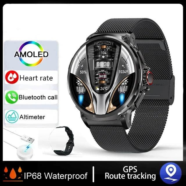 Ultra HD Smartwatch: GPS-Tracking