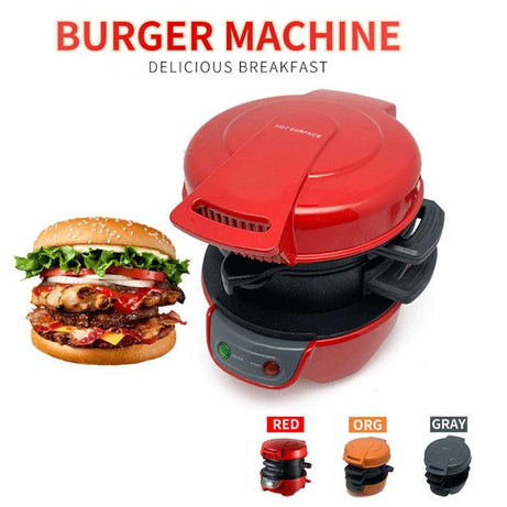 Elektrischer Hamburger Grill Dual Breakfast Sandwich Maker elektrischer Grill Toaster Burger Maker