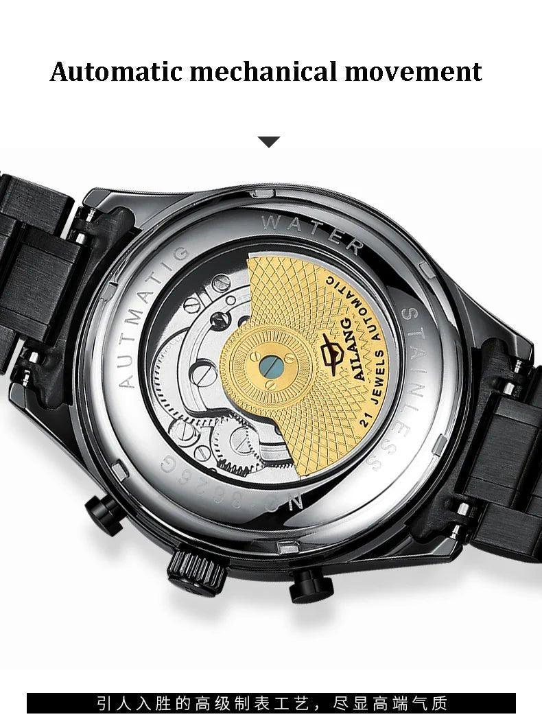 Automatische Mechanische Herrenuhr mit Tourbillon - ESTEEMSO.COM