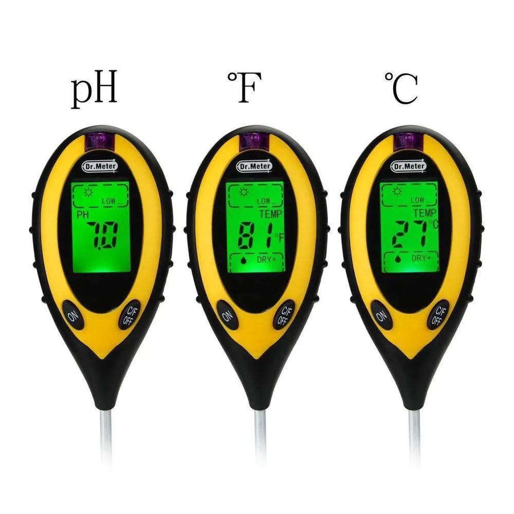 Boden PH Tester, Bodenfeuchtigkeitsmesser, Bodentester für Garten - ESTEEMSO.COM