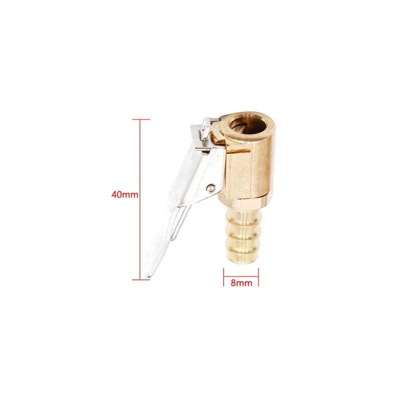 Brass Car Tire Valve Pump Nozzle Adapter – Inflator Hose - ESTEEMSO.COM