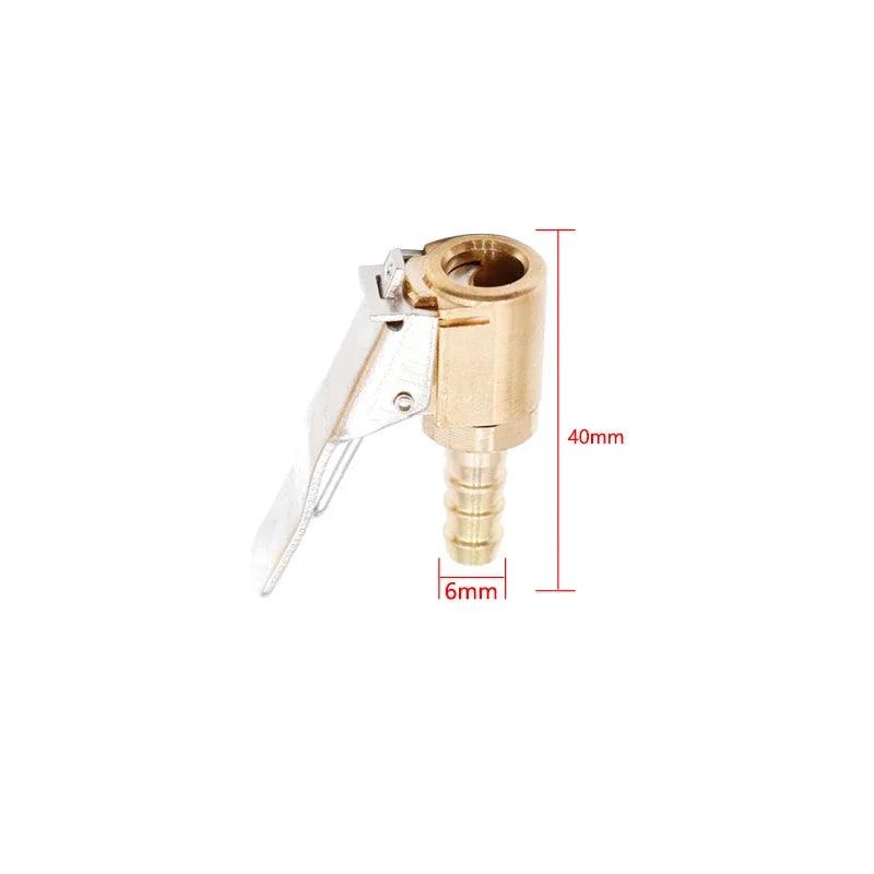 Brass Car Tire Valve Pump Nozzle Adapter – Inflator Hose - ESTEEMSO.COM